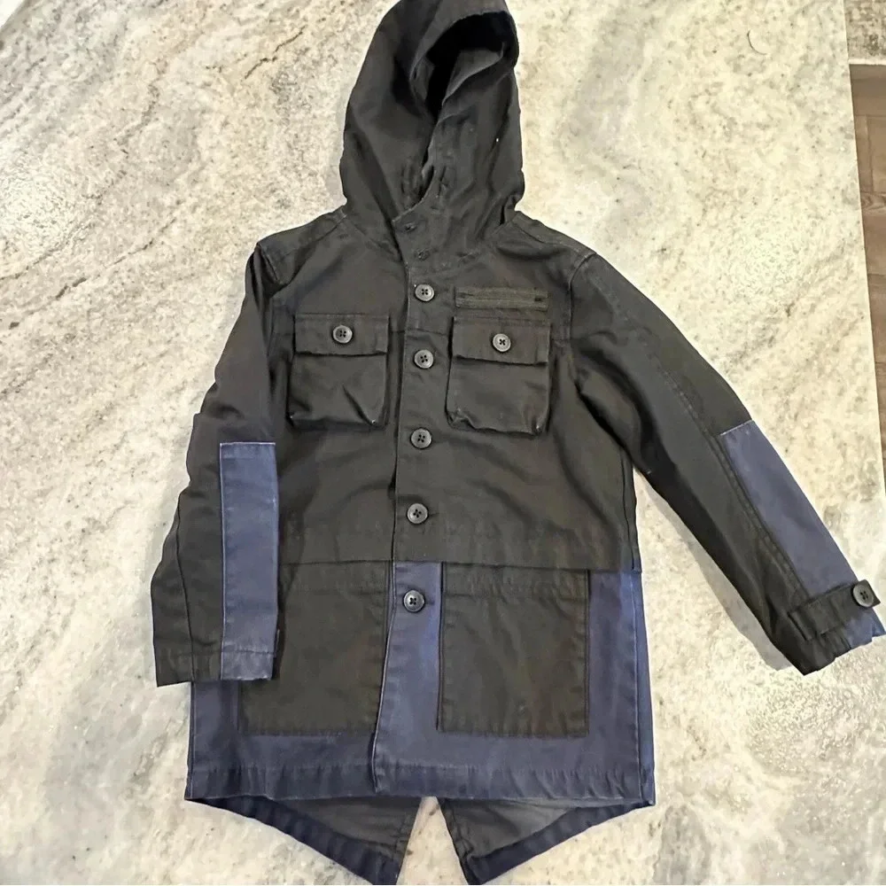 Art Class Black & Navy Cotton Jacket size XS (4/5)